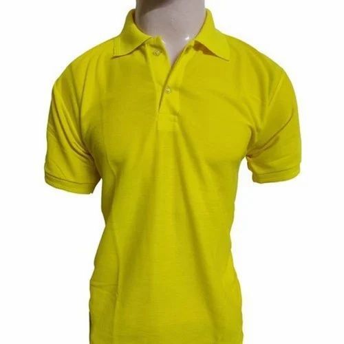 Mens Polo Neck T Shirt