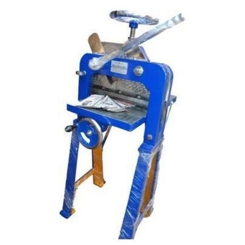 Mild Steel Semi-Automatic Table Top Paper Cutting Machine