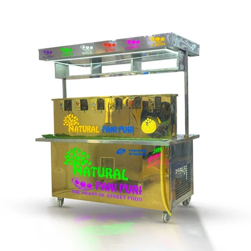 Multi 4 Nozzle Automatic Pani Puri Filling Machine - Dimension (L*W*H): Size: 46L X 74H X 29W Inch (In)