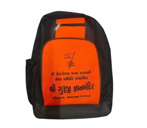 Polyester Printed Backpack Bag