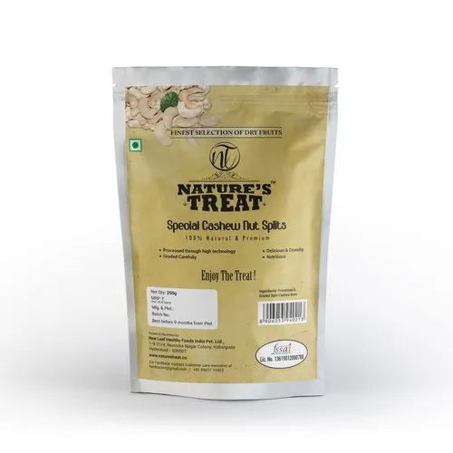 Split Cashew Nuts 250g - Color: White
