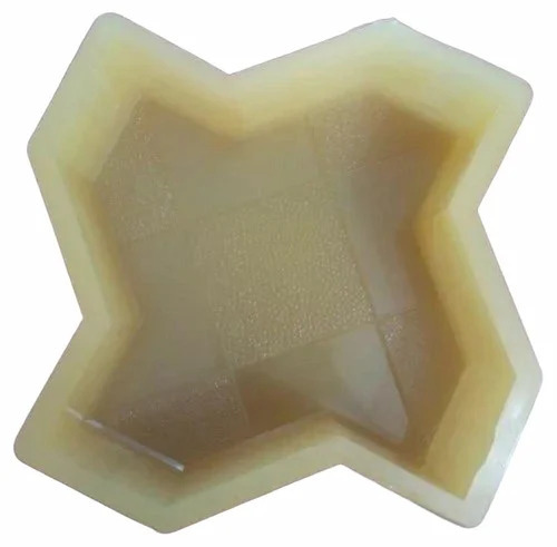 Star Shape Rubber Paver Mould