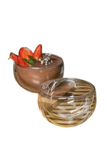 Double Wall Glass Bowls