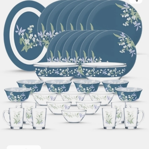 Glass Dinner Set