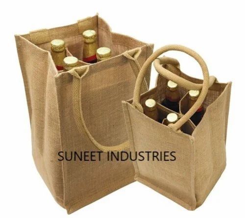 Jute Bottle Bag