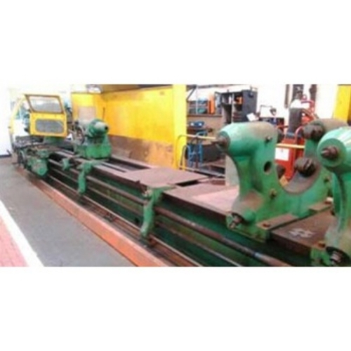 Yellow & Green Heavy Duty Lathe Machine