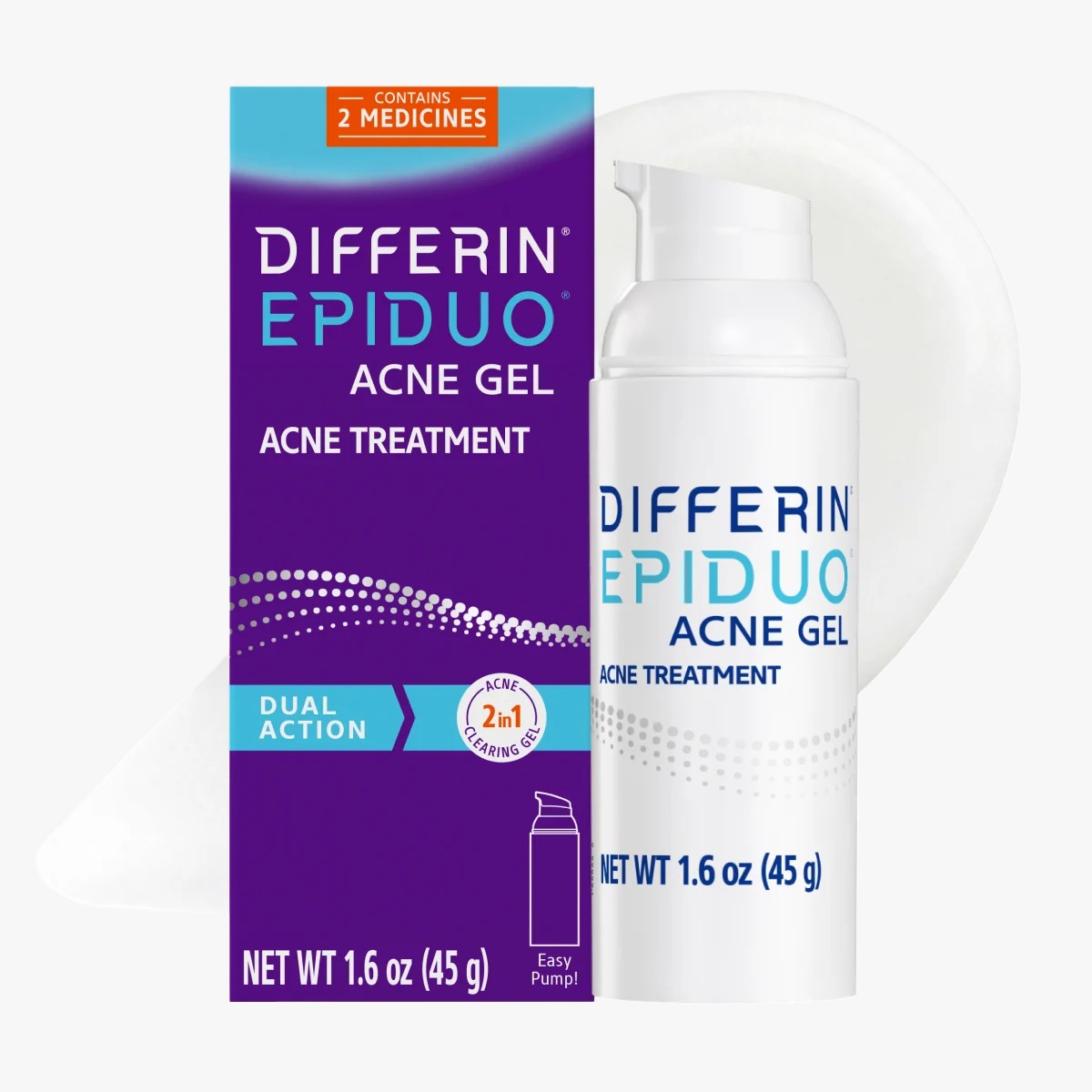 Differin Epiduo Acne Gel (Adapalene And Benzoyl Peroxide) Topical Gel - Formulations Type: General Drugs