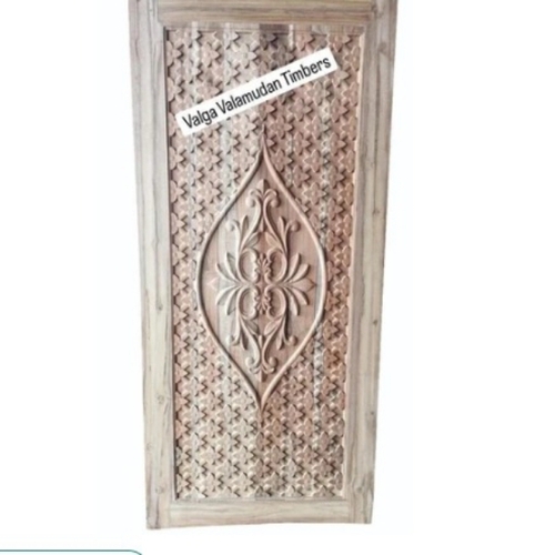 Durable Teak Wood Door