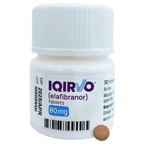 Iqirvo Elafibranor 80mg Tablets