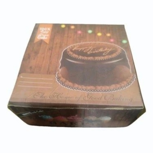 Printed Cake Box
