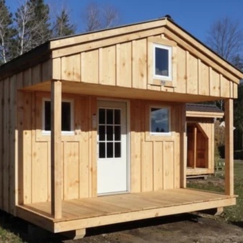 Steel Fabrication Portable House - Steel Structure, Brown | Modular Setup, Quick Installation, Weather Resistant, Corrosion Resistant