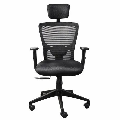 Torsa High Back Executive Chair - Foam and Stainless Steel, Black | Durable, Fine Finished
