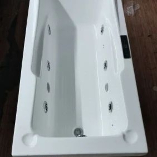 White Ceramic Bathtub
