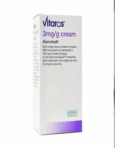 Alprostadil Vitaros 3mg Cream