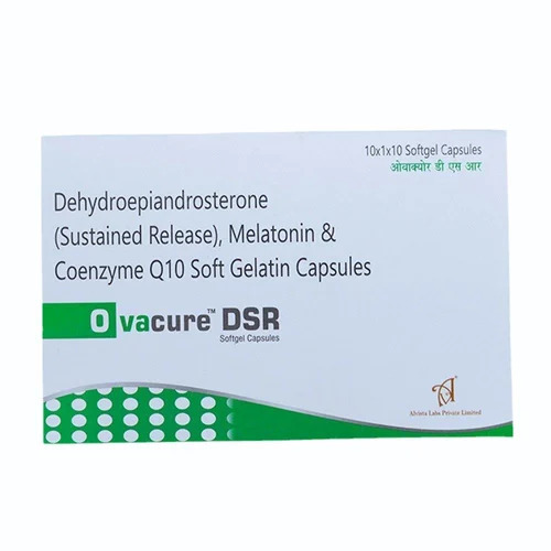Dehydroepiandrosterone Melatonin Coenzyme Q10 Soft Gelatin Capsule