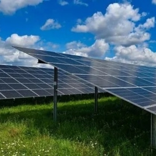 Ground Mounted Solar Plant Installation