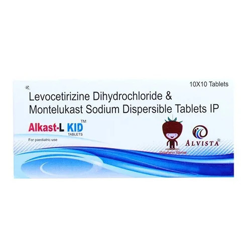 Levocetirizine Dihydrochloride Montelukast Sodium Dispersible Tablet