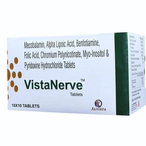 Mecobalamin Alpha Lipoic Acid Benfotiamine Folic Acid Pyridoxine Hydrochloride Tablet