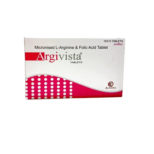 Micronised L Arginine Folic Acid Tablet