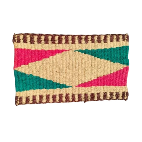 Multicolor Rectangular Printed Duch Mat