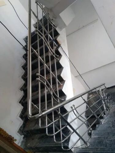 Polished Stainless Steel Railing