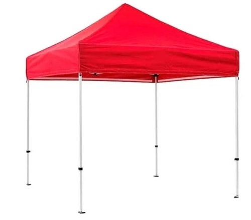 Red Polyester Gazebo Tent