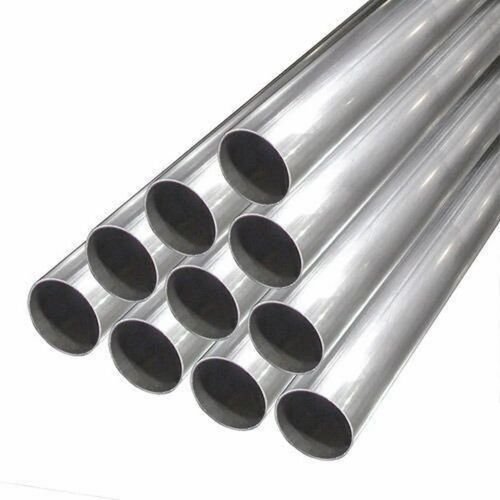 Silver Color 304 Stainless Steel Round Pipes