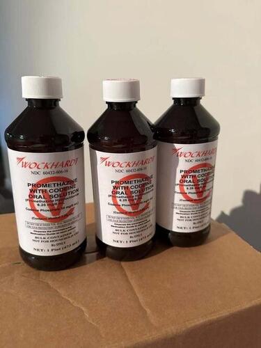 TOSEINAA Quagen Makatussin Promethazine syrups CODEIINE