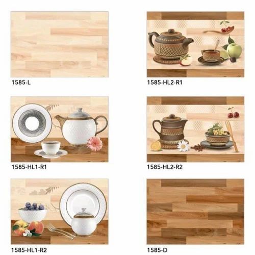 Vitrified Printed Kitchen Wall Tiles