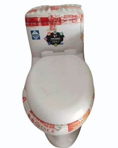 Watero Ceramic Floor Mounted White Western Toilet Seat