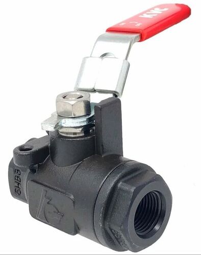 Carbon Steel Instrumentation Ball Valves - New Good Condition, Black, Standard Size, Rust Proof, Long Lasting | Industrial Use