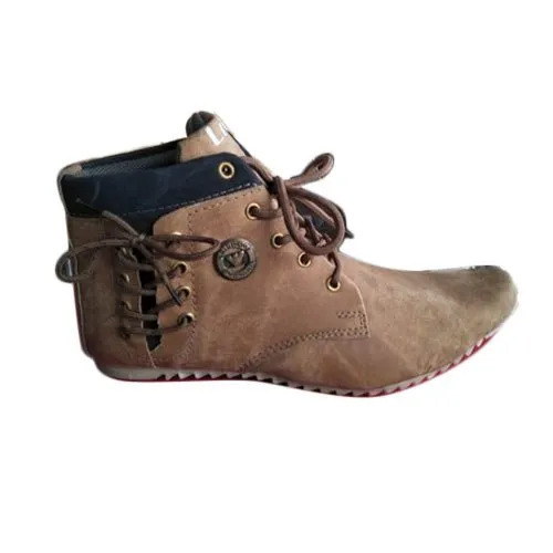 Men Denim Lace Up Casual Shoes
