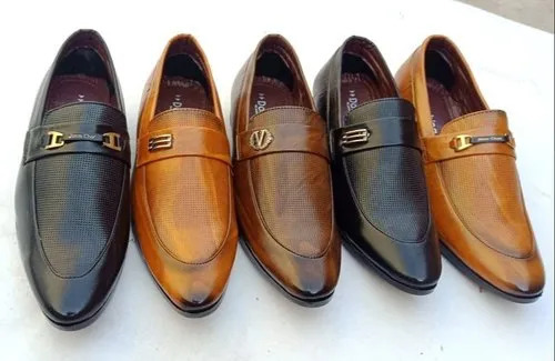 Men Party Wear Walkers Synthetic Leather Shoes