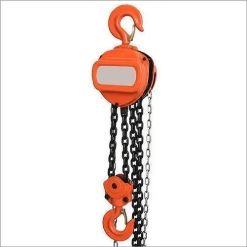 Mild Steel Chain Pulley Block
