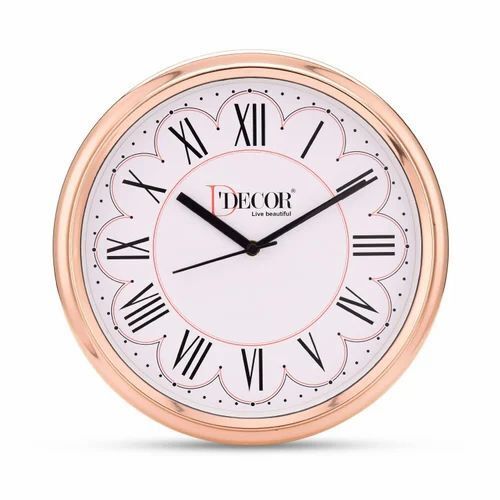 Plastic Fancy Wall Clock