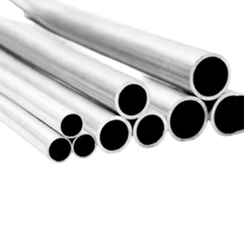 Silver Aluminium Round Pipe