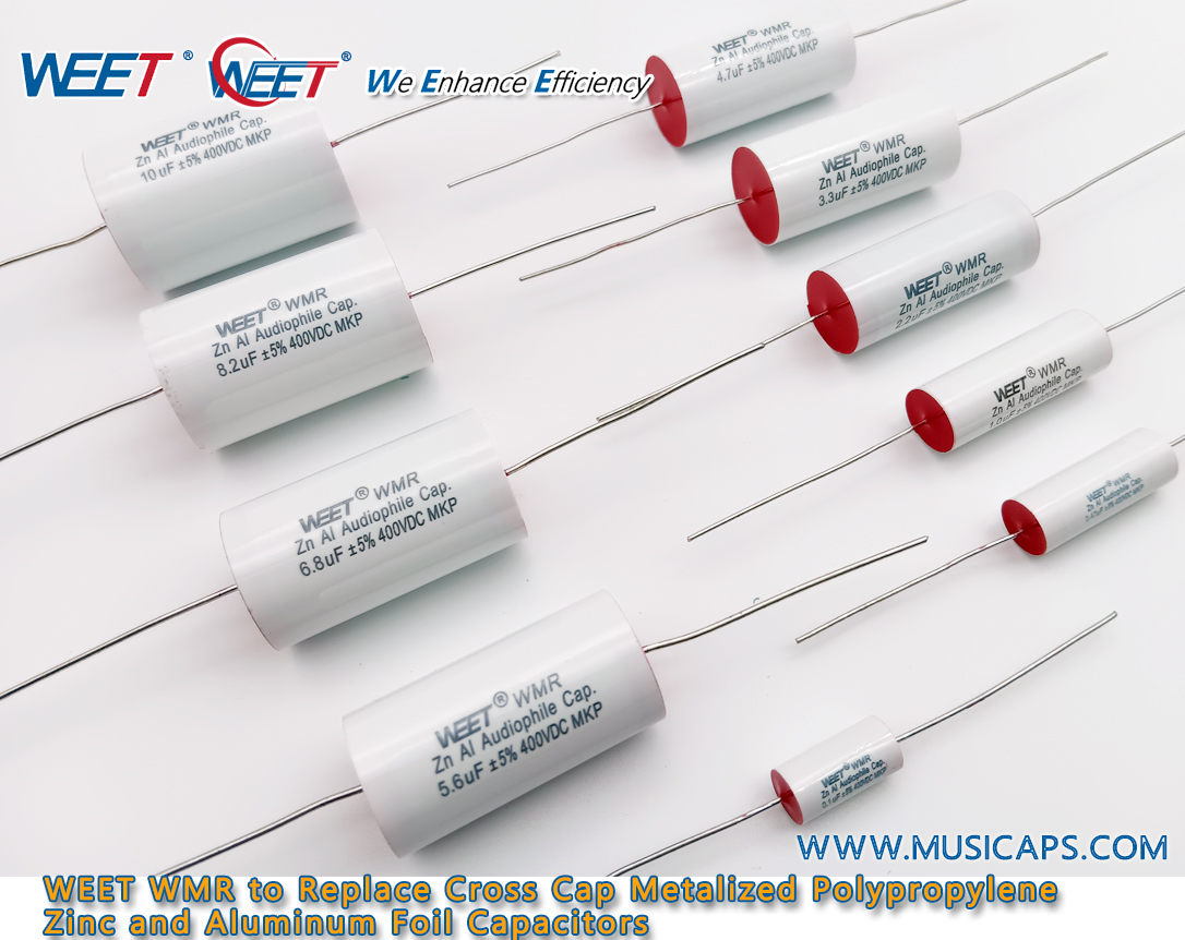 Weet Wmr To Replace Cross Cap Metalized Polypropylene Zinc And Aluminum Foil Capacitors - Operating Temperature: -40 ~ +85 Celsius (Oc)
