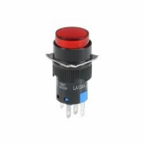 01 Red Push Button Switches