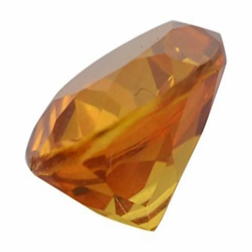 2 Cts Yellow Glass Citrine Gemstone