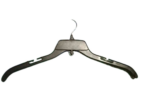 Black Color Plastic Cloth Hanger
