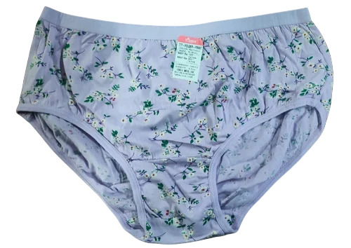 Cotton Printed Ladies Panty - Color: Light Purple