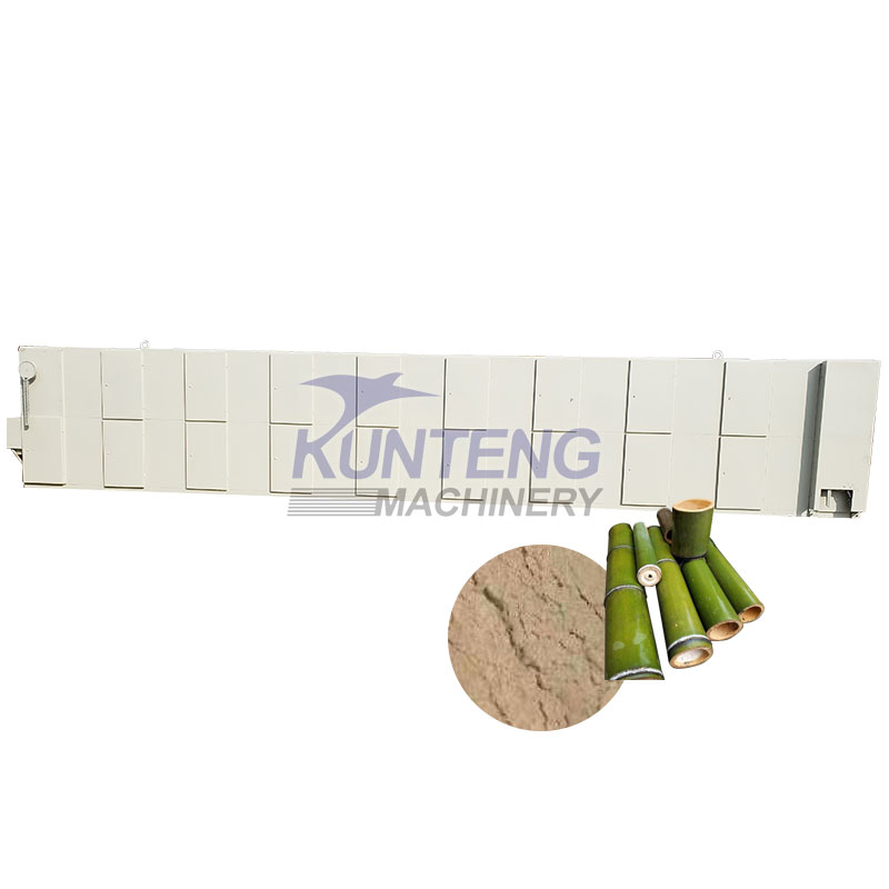 Multi Layer Mesh Belt Agricultural Product Dryer Industrial Dryer Sawdust Bamboo Powder Dryer Machine - Color: Customized