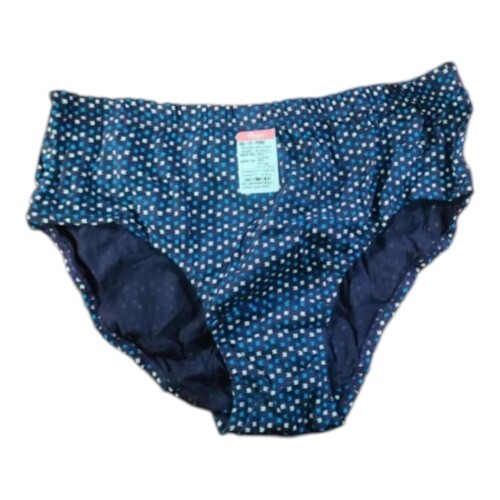 Navy Blue Cotton Printed Ladies Panty - Feature: Comfortable To Wear