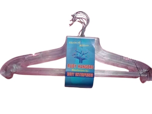 Plastic Transparent Garment Hanger