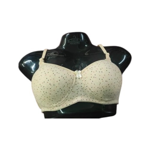 Sandal Cotton Ladies Printed Bra