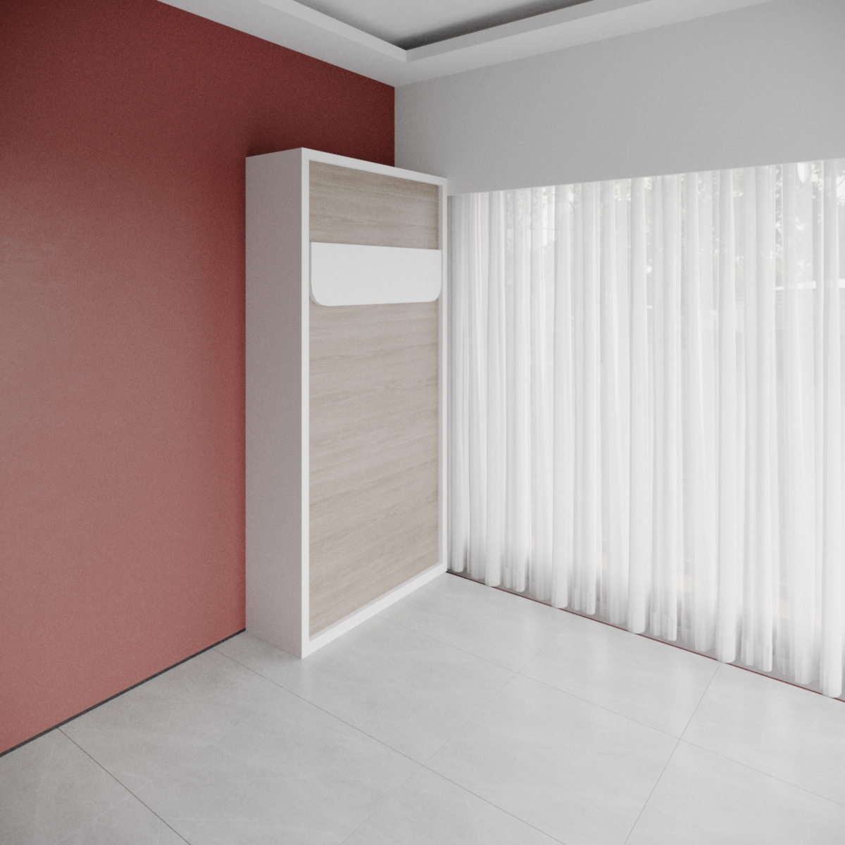 Single Wall Bed
