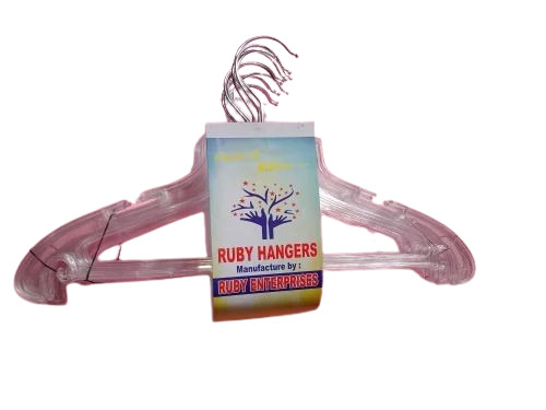 Transparent 12 Inch Cloth Hanger