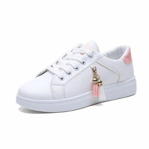 White Casual Shoes - Fabric, White, Breathable Upper, Flexible Sole, Slip Resistant, Non Toxic, Comfortable Fit