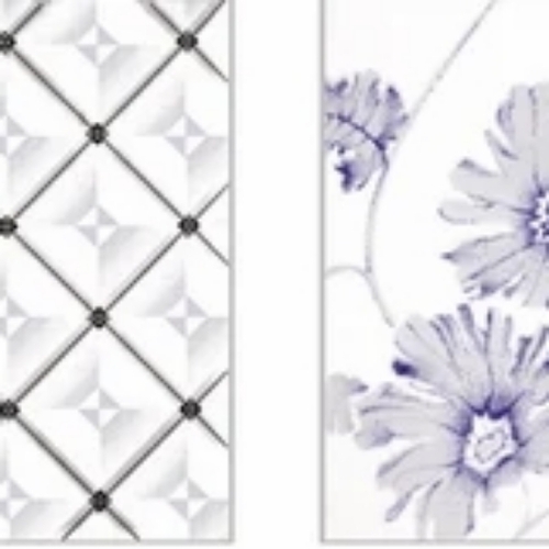 White Luster Ceramic Tiles