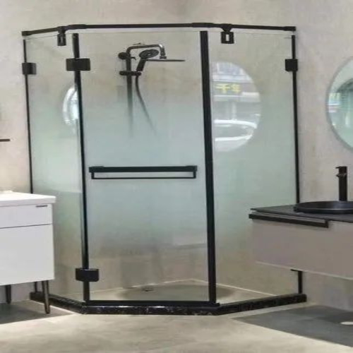 Black Frame Glass Shower Enclosures